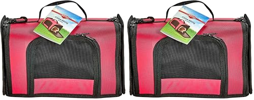 Kaytee Come Along Carrier Medium (Pack of 2) - size: 14.0"L x 14.3"W x 1.5"H (Pack of 2)