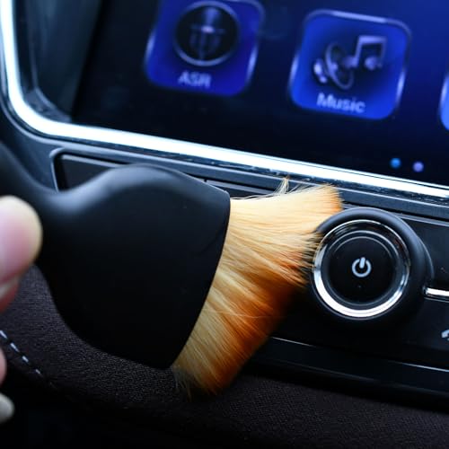 4Pack Car Detailing Brush for Car Infotainment Screen and Air Vents