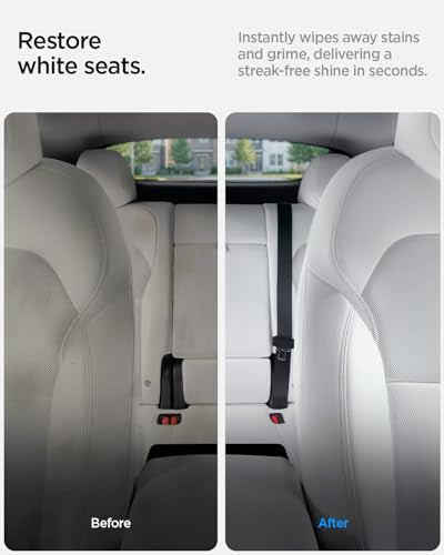 Spigen Car Interior Seat Cleaner & Stain Remover Kit & CyberCase for Tesla