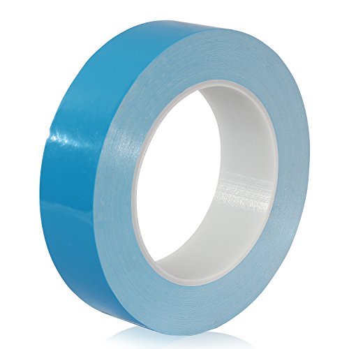 HPFIX Thermal Adhesive Tape 20mm by 25M, High Performance Thermally Conductive Tape Apply for Coolers, Heat Sink, LED Strips, Computer CPU, GPU, Easy to Apply & High Durability - size: 20mm x 25m