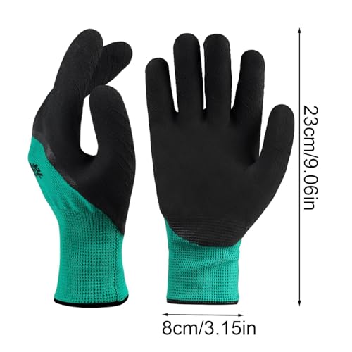 Anti Bite Gloves, 1 Pair Animal Handling Glove, Thickened Bite Resistant Anti Scratch Protective Gloves for Dogs Cats Birds Hamster Snake Squirrels Cockatiels Lizard Wild Animals