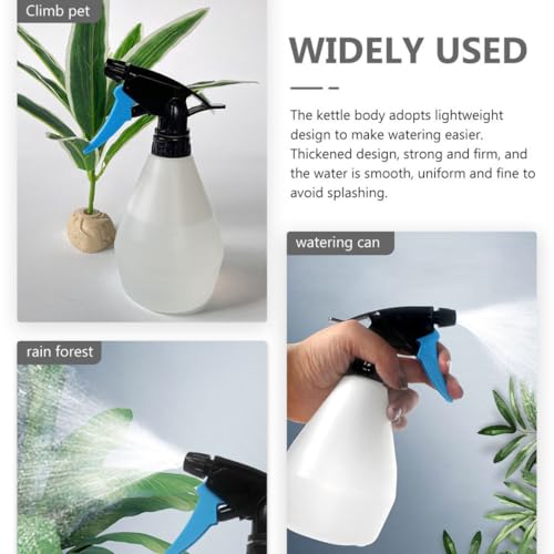 NUOBESTY 3pcs 500ml Reptile Watering Sprayers Mist Humidifier Watering Cans for Indoor Terrariums and Gardening Use