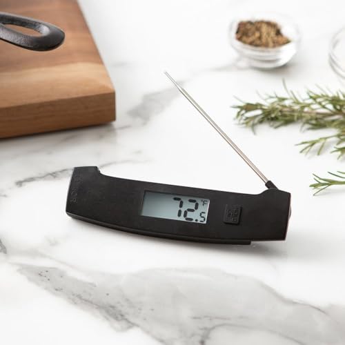 Taylor – Pro Ultra-Fast Thermocouple Commercial Precision Thermometer - Black - color: Black
