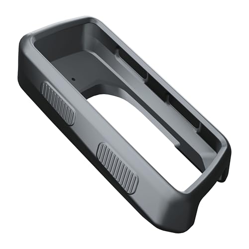 Silicone Case Cover Compatible with Hammerhead Karoo 3 Bicycle Computer - Maximum Protection, Durable, Non-Slip, Shockproof Anti-Static/Dust Coating (Grey) - color: 1x Sili Case (Grey)