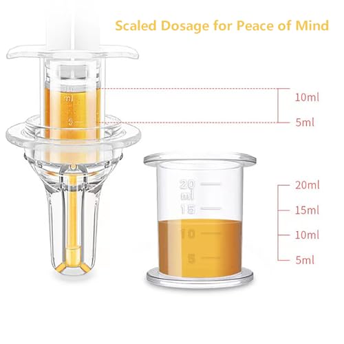 Pet Liquid Feeding Kit Pet Feeding Syringe Soft Tip, Cat Dog Syringe Bottles for Pet Feeding,Pet Medical Feeding Dispenser Tool (Blue) - color: Blue