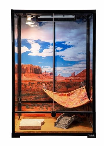 Carolina Custom Cages, 24Lx18Wx36H Tall Medium Terrarium; Easy Assembly - size: 24Lx18Wx36H