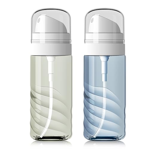 Yolaist 2 Pack 2oz/60ml Small Spray Bottle, Fine Mist TSA Travel Size Toiletries Sprayer – Refillable & Leak Proof Mini Empty Mister for Hair, Face Toner, Cleaning, Plants