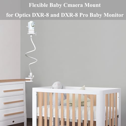 Baby Camera Mount Flexible Baby Monitor Holder Stan Shelf Compatible with Infant Optics DXR-8 and DXR-8 PRO Baby Monitor,Any Cameras with 1/4" Screw Stan(33.4 inch/Camera Not Included) - size: 33" for Infant Optics DXR-8 and DXR-8 PRO