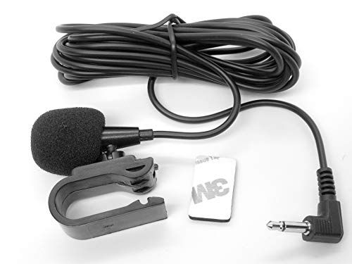 FingerLakes 3.5mm Portable Car External Microphone Mic DVD Radio Laptop Stereo Player Head Unit with 3m Cable Plug and Play