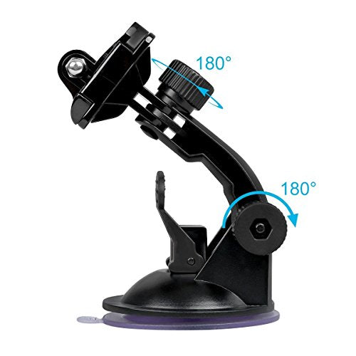 Suction Cup Mount Car Windshield Mounts Compatible with GoPro