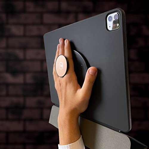 G-Hold® - Comfort Tablet Holder Works with Any Tablet, Tablet case, e-Reader, iPad - Universal, Ergonomic, Rotating, Folds Flat and Adjustable (Rose Gold) - color: Rose Gold