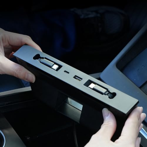 USB Hub for Tesla Model 3 Y Multi Port Charger Dock