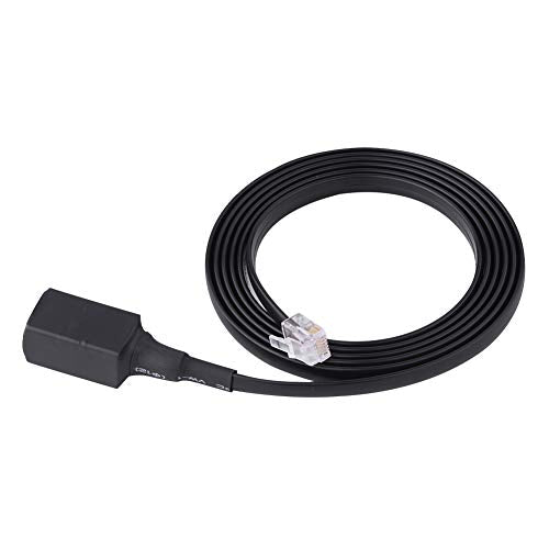 Microphone Extension Cable for 1.5M 6 Pin Removable Separation Handheld Mic Extension Cable Cord for Radio Talkie FT-7800R FT-8800R FT-7900R FT-8900R