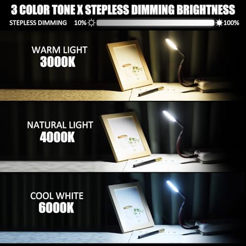 USB LED Light for Laptop Lamp, Gesture Sensing 3 Color USB Lights