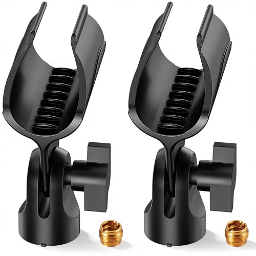InnoGear Microphone Clip Mic Holder for Stand Adjustable Angle