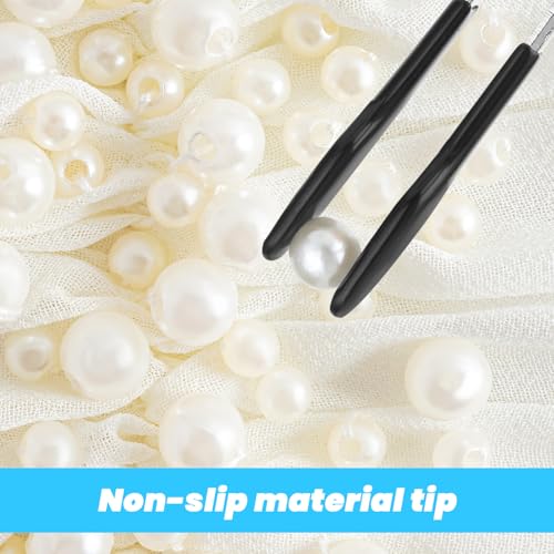 Rubber Tipped Tweezers, 2PCS PVC Coated Flat Tip Tweezers Stainless Steel Forceps Non Marring Pincettes for Stamp Coins Jewelry Industrial Electronic Hobby Craft Tools