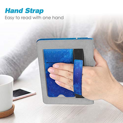 Fintie Stand Case for 6" Kindle Paperwhite 10th Gen 2018, Starry Sky - color: starry sky