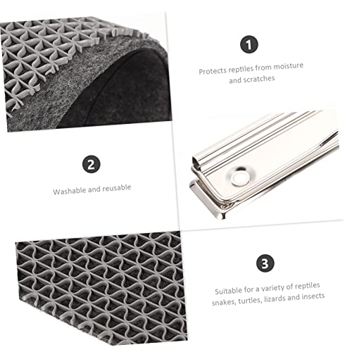 YARNOW Thick Reptile Carpet Snake Lizard Turtle Bedding Pad for Terrarium Cage Pet Bedding Substrate Liner