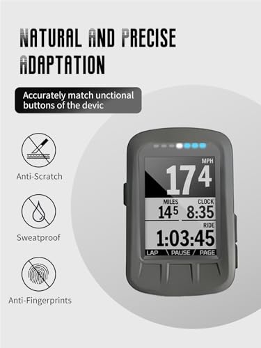 Case for Wahoo ELEMNT Bolt V1 GPS Cycling/Bike Computer (Gray) - color: Gray