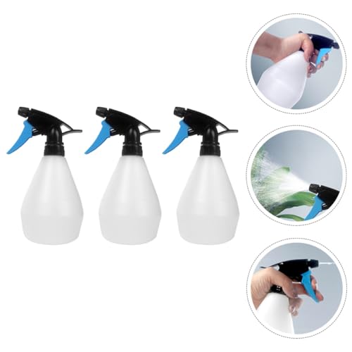 3pcs Reptile Watering Sprayer Set 500ml Press-Type Air Pressure Kettle for Indoor Plants and Garden Use