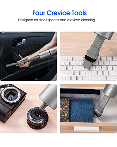 Brigii Mini Handheld Vacuum Cordless, 3 in 1 Car Vacuum Air Duster Pump