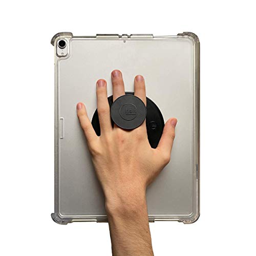 G-Hold® - Comfort Tablet Holder Works with Any Tablet, Tablet case, e-Reader, iPad - Universal, Ergonomic, Rotating, Folds Flat and Adjustable (Black) - color: Black Engraved