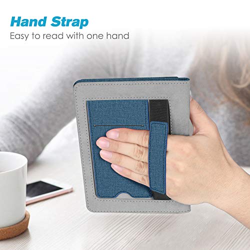 Fintie Stand Case for 6" Kindle Paperwhite 10th Gen 2018, Twilight Blue - color: Twilight Blue