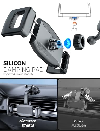 eSamcore Enlarge Tablet Clamp, 1.57” (40mm) Depth Mount Clips