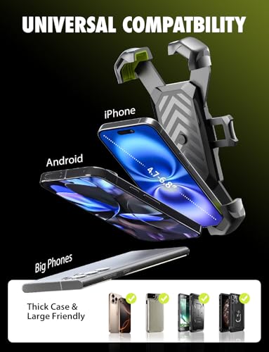 Bracketron X-Lock Heavy Duty Truck Phone Mount Holder with Extendable Arm