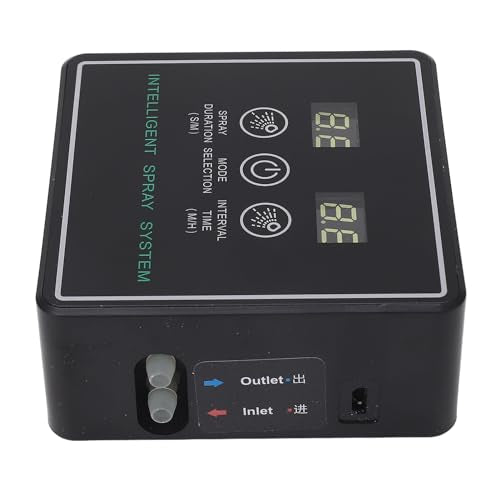 aqxreight Reptile Fogger Sp System Automatic Timing Humidifier 360 Degree Misting Nozzles for Terrarium Reptile Fogger Sp SystemReptile Sp SystemReptile HumidifierReptile Automatic