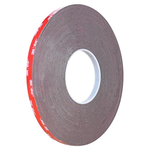 Double Sided Tape Heavy Duty, Waterproof Mounting Foam Tape, 73ft Length, 0.4in Width, High Temperature Resistant Adhesive Tape for Car, LED Strip Light, Office Decor, Uses VHB 5952 Raw Material - size: 0.4in x 73ft - 5952