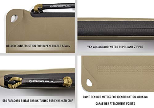 Magpul DAKA Pouch Zippered Tactical Range Tool and Gear Bag - color: Black, size: Small (6" x 9")