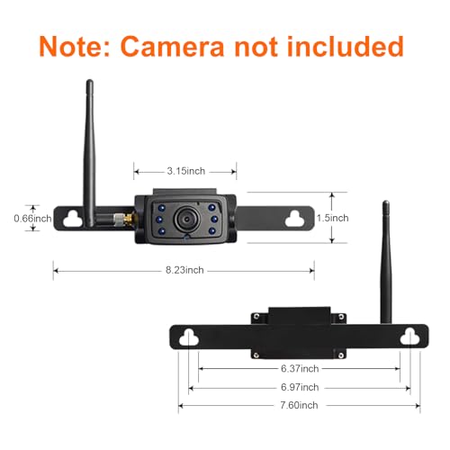 Haloview License Plate Bracket for BT7/MC7109/BTC128 Camera-LPB-7