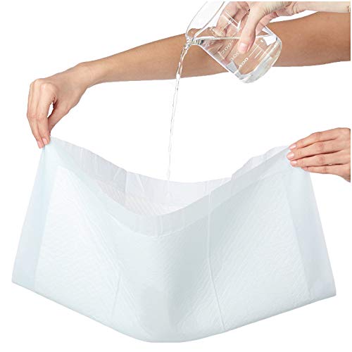 Pulse Brands Super Absorbent Disposable Cage Liners - 14 Count for Small Animals - Guinea Pigs, Cats, Hedgehogs, Hamsters, Chinchillas, Rabbits, Reptiles and Other Small Animals