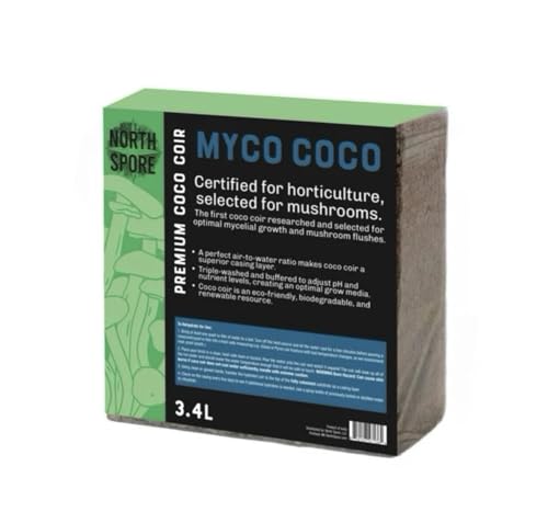 North Spore 'Myco Coco' Compressed Coco Coir Substrate & Casing Layer