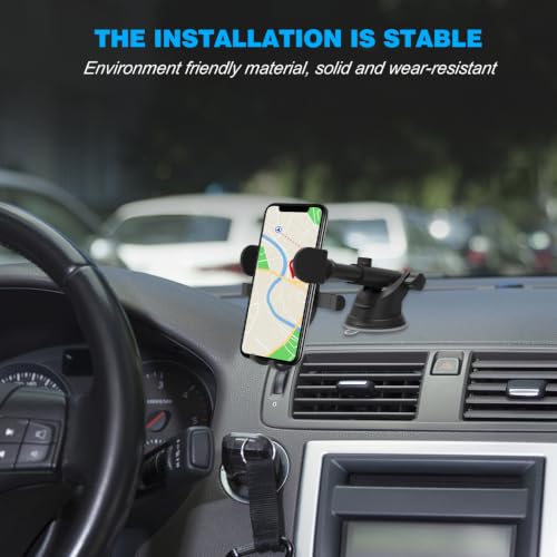 KALLORY Car Phone Holder, Universal Vent Mount Cell Phone Holder for Car