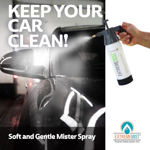 ExtremeMIST High-Performance Automotive Sprayer - Handheld Pump Sprayer for Interior & Exterior Detailing - Portable Mister with Adjustable Nozzle - Continuous Ultrafine Mister for Car Washing - 32 Oz - size: 32 Oz (Pack of 1)
