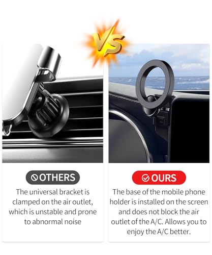 Car Phone Holder for Mercedes-Benz GLC/V-Class 2020-2022, C-Class 2019-2021 - size: for 20-22 GLC & 19-21 C-Class(10.25-Inch only)