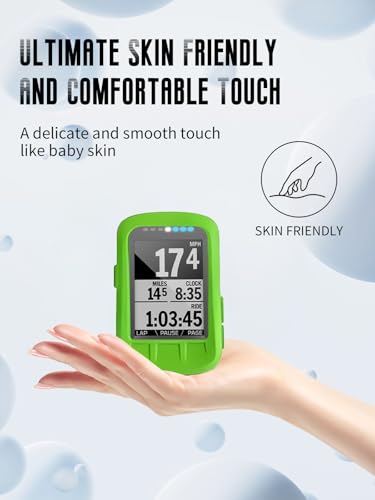 Case for Wahoo ELEMNT Bolt V1 GPS Cycling/Bike Computer (Green) - color: Green