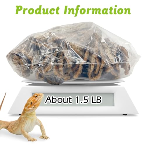 Reptile Cork Bark with Reptile Climbing Decor Thick Wood Branches Snake Habitat Decorations Terrarium Wooden Tree Trunk Ornament