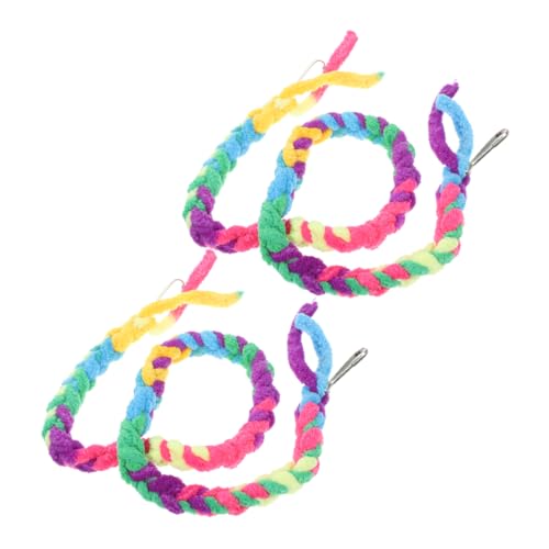 YARNOW 2pcs Crab Climbing Ropes Reptile Vines Habitat Toy for Lizards Geckos Snakes and Frogs Terrarium Aesthetics and Provides Exploration Fun