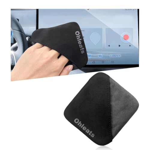 Ohleats Car Screen Cleaner, Microfiber Cleaning Pad, Square - color: Square,1Pcs