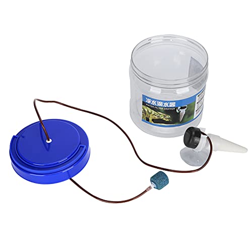Reptile Water Dripper Kit, Reptile Drinking Feeder with Filtering Effect Easy Controlling Drip Rate Suitable for Geckos Lizards 1300ML Water Storage Bottle