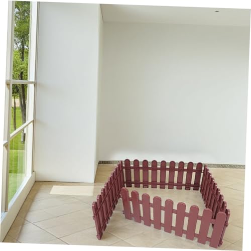 4pcs Outdoor Tortoise Enclosure: Pet Playpen Animal Barrier Fence Decorative Garden Fence Panel for Reptiles Pets Small Animals Outdoor Yard Landscape Patio