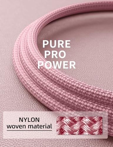 iPhone 16 USB C Cable Fast Charging [2 Pack, 6FT], USB A to USB C Charger - color: Pink, size: 6FT, style: USB A to USB C