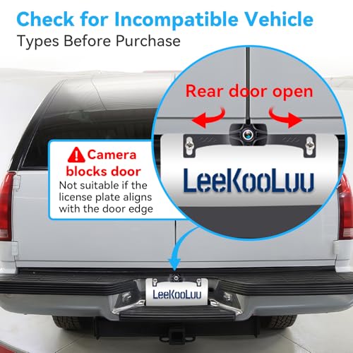 HD 1080P 7 Inch Wireless Backup Camera for Truck: 15-Min Easy to Install - size: 7'' + License Plate Camera