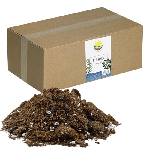 Soil Sunrise Monstera Houseplant Potting Soil Mix (30 Quarts) Custom Blend for Growing and Repotting - size: 30 Quarts