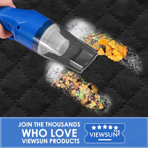 18PCS Car Cleaning Kit, Car Interior Detailing Kit with Blue High Power Handheld Vacuum, Detailing Brush Set, Windshield Cleaner, Cleaning Gel, Complete Auto Accessories for Men, Women - color: Blue