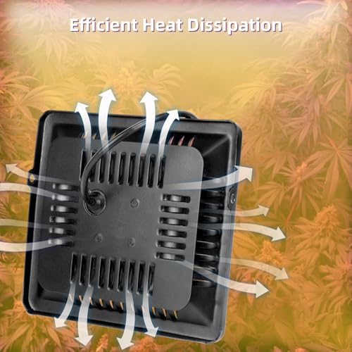 CANAGROW Waterproof Plant Light, Outdoor Grow Light, Sunlike Full Spectrum LED Grow Lamp, Refugium Light for Saltwater Aquarium, Without Noise, Heating Lamps for Plants Seeding Veg Blooming Fruiting - size: 1 Bulb White - 100 W