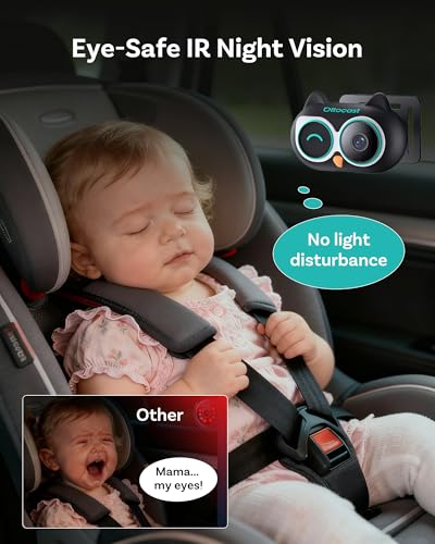 OTTOCAST Cabin Care Adapter 2026,Baby Car Camera & Wireless CarPlay Adapter